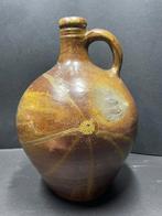 19e-eeuwse zoutglazuur steengoed kruik 26 cm Noord-Frankrijk, Antiek en Kunst, Antiek | Keramiek en Aardewerk, Ophalen of Verzenden