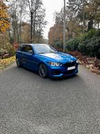 BMW 118i aut. M sport te koop, Automaat, Zwart, Blauw, Alcantara