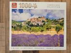 King Puzzel Simiane-La-Rotonde, Provence, France 1000 stuks, Hobby en Vrije tijd, Ophalen of Verzenden, Zo goed als nieuw