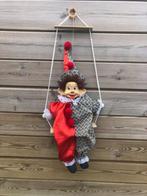 Mooie grote trekpop clown, Verzamelen, Poppen, Ophalen of Verzenden, Zo goed als nieuw, Pop