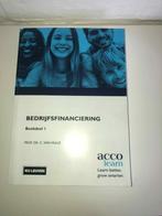 Bedrijfsfinanciering Boekdeel 1, Boeken, Ophalen of Verzenden, Zo goed als nieuw