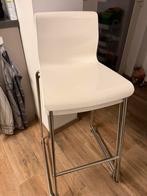 4 stuks barkruk wit Glenn ikea, Huis en Inrichting, Barkrukken, Ophalen, Gebruikt