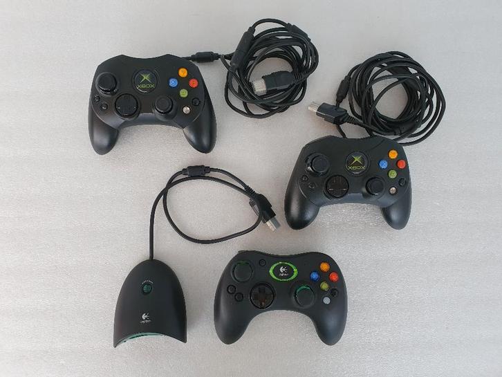 Xbox Original Controllers, Games en Spelcomputers, Spelcomputers | Xbox | Accessoires, Gebruikt, Xbox Original, Controller, Ophalen of Verzenden