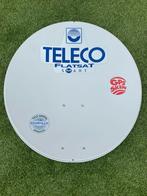 Teleco flatsat automatische schotel, bijna niet gebruikt., TV, Hi-fi & Vidéo, Antennes paroboliques, Comme neuf, Enlèvement