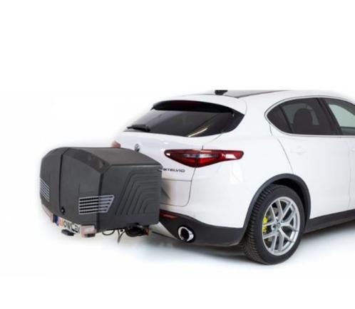 Zwarte bagagebox voor verhuur, Auto diversen, Bagagerekken, Zo goed als nieuw, Ophalen of Verzenden