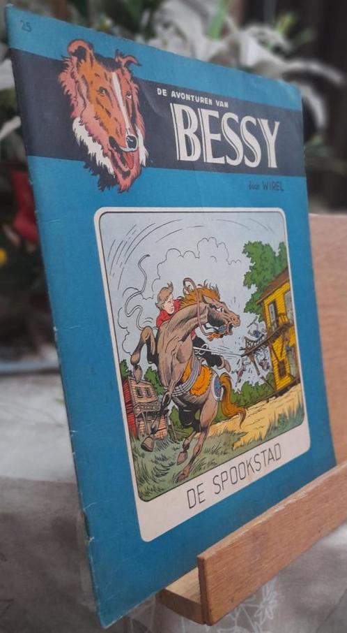 Bessy nr 25 de spookstad . Herdruk 46 titels 1965, Boeken, Stripverhalen, Gelezen, Eén stripboek, Ophalen of Verzenden