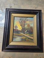 Schilderij leon bruy, Antiquités & Art, Art | Peinture | Classique, Enlèvement