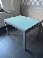 Keukentafel 120/240 x 90, 100 à 150 cm, Cinq personnes ou plus, Verre, Enlèvement