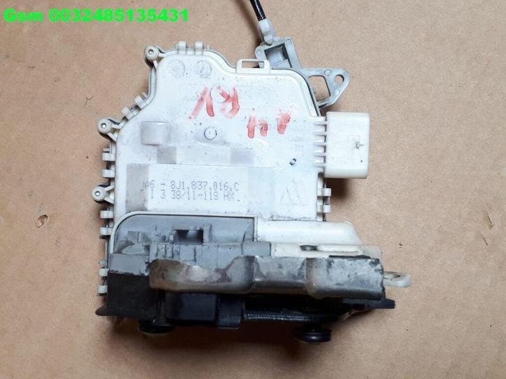 8j1837016c a4 slotmechanisme a5 deurslot q5 slotmechaniek a5, Auto-onderdelen, Carrosserie, Audi, Gebruikt