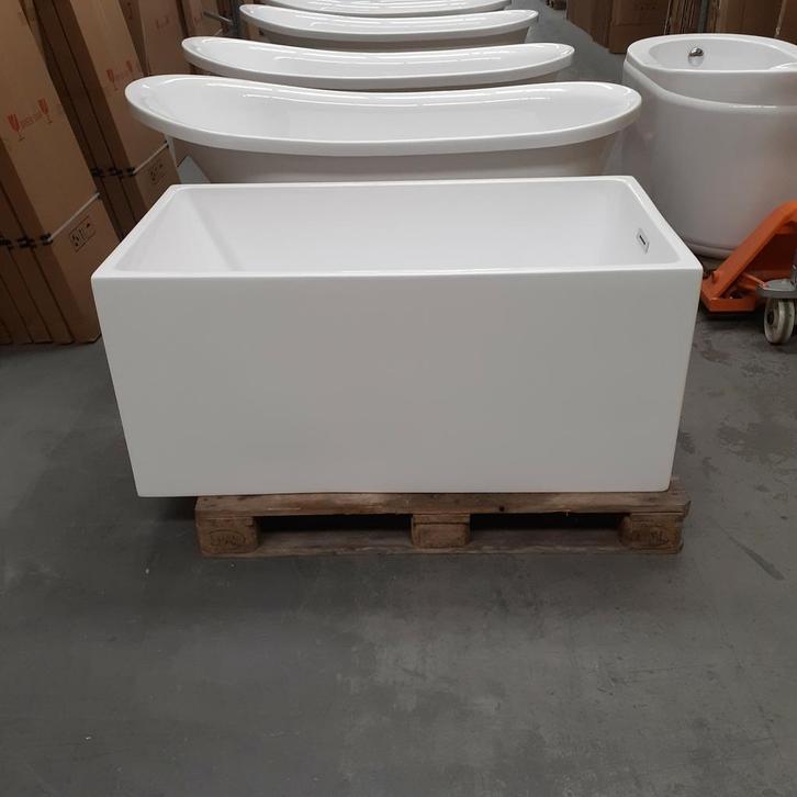 OP=OP! Bad op Stelpoten, Afvoer+ Overloop, Glans wit, Nr206, Huis en Inrichting, Woonaccessoires | Overige, Nieuw, Ophalen of Verzenden