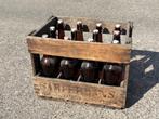 Ancienne casier de bière SAMPERMANS avec 12 bouteilles, Collections, Enlèvement, Utilisé, Bouteille(s), Autres marques