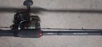 Shimano aernos feeder 9-11ft molen daiwa 4000, Ophalen, Zo goed als nieuw, Molen