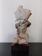 Beeld buste van een jonge vrouw - keramiek (1991), Ophalen