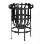 NIEUW zwart Metaal Metalen Vuurkorf Vuur korf rek tuin groot, Tuin en Terras, Ophalen of Verzenden, Nieuw, Vuurkorf