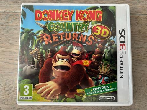 Nintendo 3DS Donkey Kong Country Returns 3D, Consoles de jeu & Jeux vidéo, Jeux | Nintendo 2DS & 3DS, Comme neuf, Aventure et Action