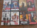 8 aktie-films op VHS cassette, Cd's en Dvd's, Actie en Avontuur, Alle leeftijden, Gebruikt, Ophalen of Verzenden