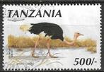 Tanzania 1990 - Yvert 610 - Struisvogel (ST), Postzegels en Munten, Postzegels | Afrika, Tanzania, Verzenden, Gestempeld
