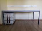 BUREAUTAFEL MET LADENBLOK, Huis en Inrichting, Bureaus, Ophalen, Zo goed als nieuw, Bureau
