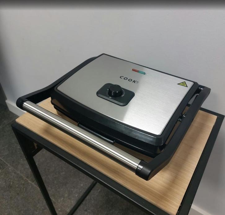 COOK-IT Contactgrill XL, Elektronische apparatuur, Contactgrills, Zo goed als nieuw, Verzenden