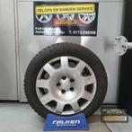 Winterbanden en stalen velgen Saab 9-3, Auto-onderdelen, Ophalen, Gebruikt, 16 inch, Banden en Velgen