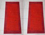 2 tapis, tapis, tapis, rouge mat, tapis rectangulaire, Maison & Meubles, Ameublement | Tapis & Moquettes, Comme neuf, 100 à 150 cm