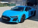 Audi R8 5.2i V10 S tronic B&O-Apple Carplay-Camera-20", Cuir, Automatique, Bleu, Carnet d'entretien