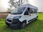 PEUGEOT BOXER BUSCAMPER 2-PERSONEN ** NIEUWE INTERIEUR **, Caravanes & Camping, Diesel, Modèle Bus, 5 à 6 mètres, Jusqu'à 2