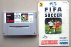 FIFA International Soccer voor de Super Nintendo + boekje, Enlèvement ou Envoi, Utilisé
