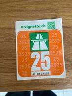 vignette suisse 2025, Tickets en Kaartjes, Autovignetten