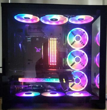 Magnifique ordinateur gamer wifi et 3070 ultra, Le pc est monté avec différentes marques, 32 GB, Gaming, SSD