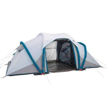 Kampeeruitrusting (tent, pomp, matras, beddegoed)