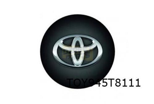 Toyota Aygo (7/14-) Naafdeksel groot (mat zwart) (1 stuk) OE, Autos : Pièces & Accessoires, Autres pièces automobiles, Toyota