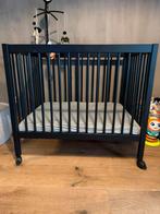 Babypark+parkmobiel+2 hoeslakentjes, Ophalen, Zo goed als nieuw, In hoogte verstelbaar