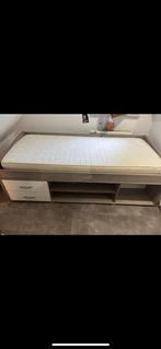 Lit, Huis en Inrichting, Slaapkamer | Bedden, Ophalen, 90 cm, Eenpersoons, Zo goed als nieuw