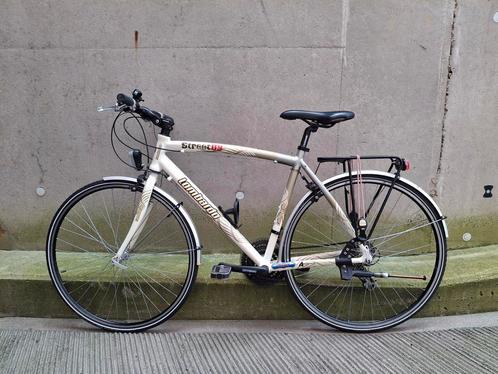 Sportieve herenfiets volledig in orde, 24 versnellingen, Fietsen en Brommers, Fietsen | Heren | Herenfietsen, Versnellingen, Ophalen