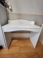 Bureau blanc comme neuf, Maison & Meubles, Armoires | Meubles ordinateur, Enlèvement, Comme neuf