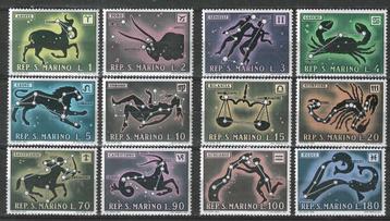 San Marino 1970 - Yvert 749-760 - Zodiac (PF) beschikbaar voor biedingen
