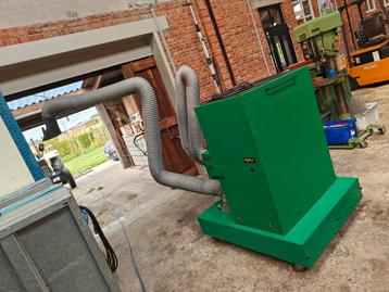 lasrook afzuiging extractie mobiele filter installatie  beschikbaar voor biedingen