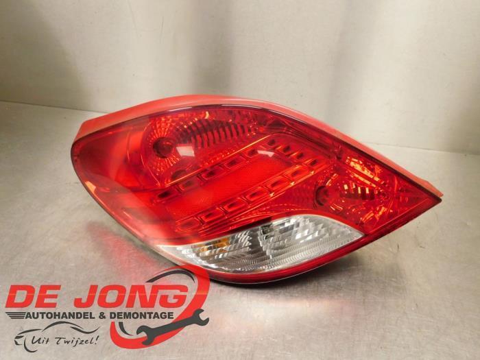 Achterlicht links van een Peugeot 207, Auto-onderdelen, Verlichting, Peugeot, Gebruikt, 3 maanden garantie, Ophalen of Verzenden