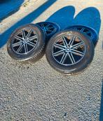 4 Racer 16 inch aluminium velgen gebruikte zomerbanden., Auto-onderdelen, Ophalen, 16 inch, Zomerbanden, Band(en)