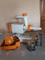 vleesmolen - sapcentrifuge, Huis en Inrichting, Ophalen, Zo goed als nieuw
