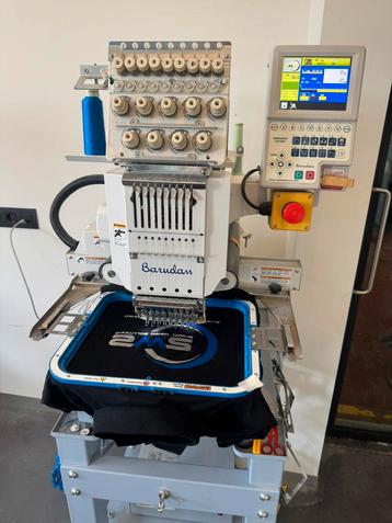 Te koop: Barudan borduurmachine – 1 kop / 9 naalden beschikbaar voor biedingen