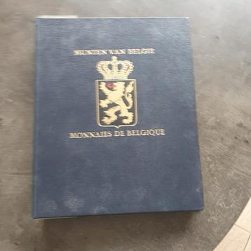 Groot lot Belgische munten + verzamelalbum beschikbaar voor biedingen