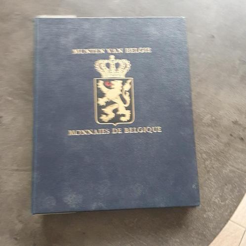 Groot lot Belgische munten + verzamelalbum, Postzegels en Munten, Munten | België, Setje, Ophalen