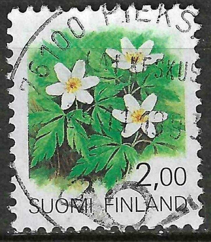 Finland 1990 - Yvert 1066 - Bloemen (ST), Postzegels en Munten, Postzegels | Europa | Scandinavië, Gestempeld, Finland, Verzenden