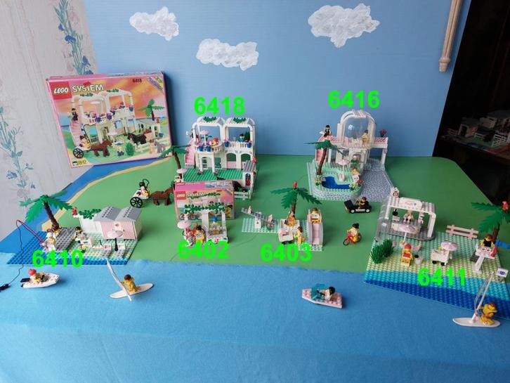 Lego Paradisa: Set van 6 sets, Kinderen en Baby's, Speelgoed | Duplo en Lego, Gebruikt, Lego, Complete set, Ophalen
