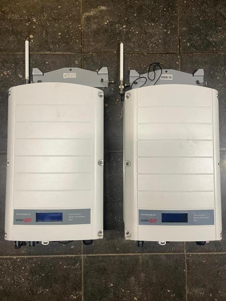 SolarEdge omvormers SE5000 & SE2200 (2016) – in goede staat, Doe-het-zelf en Bouw, Zonnepanelen en Toebehoren, Zo goed als nieuw