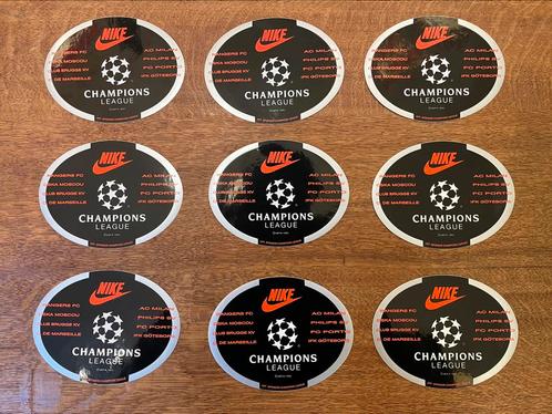 Stickers UEFA Nike 1992, Collections, Autocollants