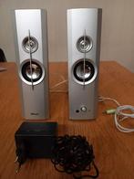 ENCEINTES TRUST SUR PIED AVEC CHARGEUR 30€, Comme neuf