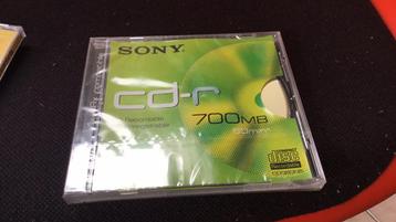 Sony CD-R 80 Min, 700 MB 2 stuks